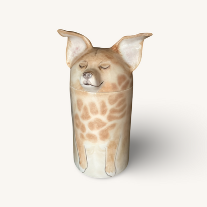 Personalised Hand-Painted Memorial Dog Urn